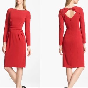 Armani Collezioni Red Dress Size 12